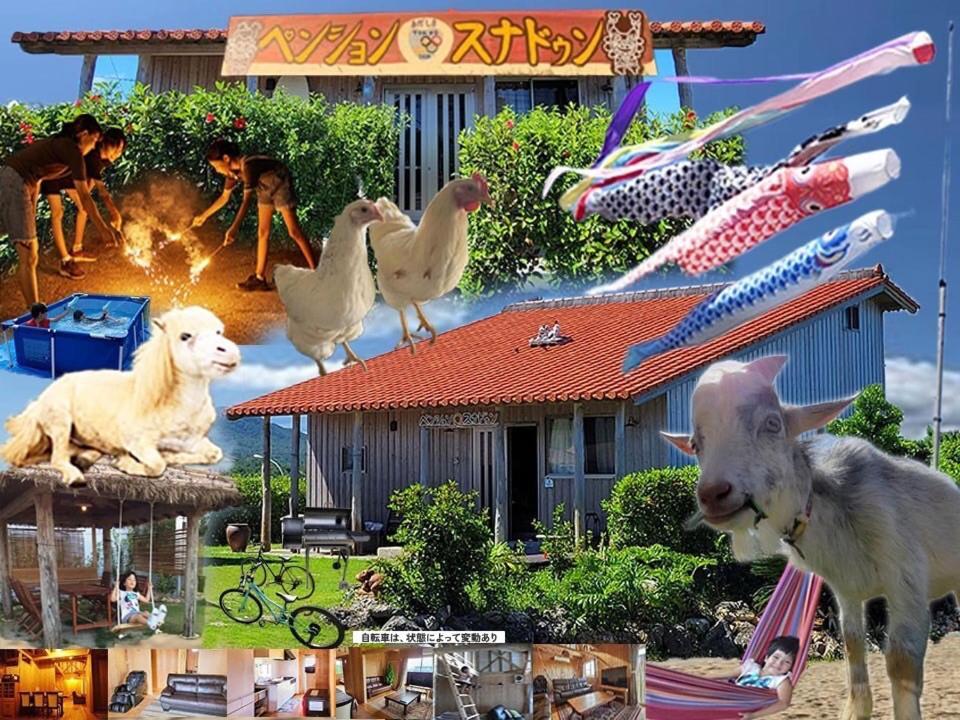 Pension Snadun Ginoza Exterior foto